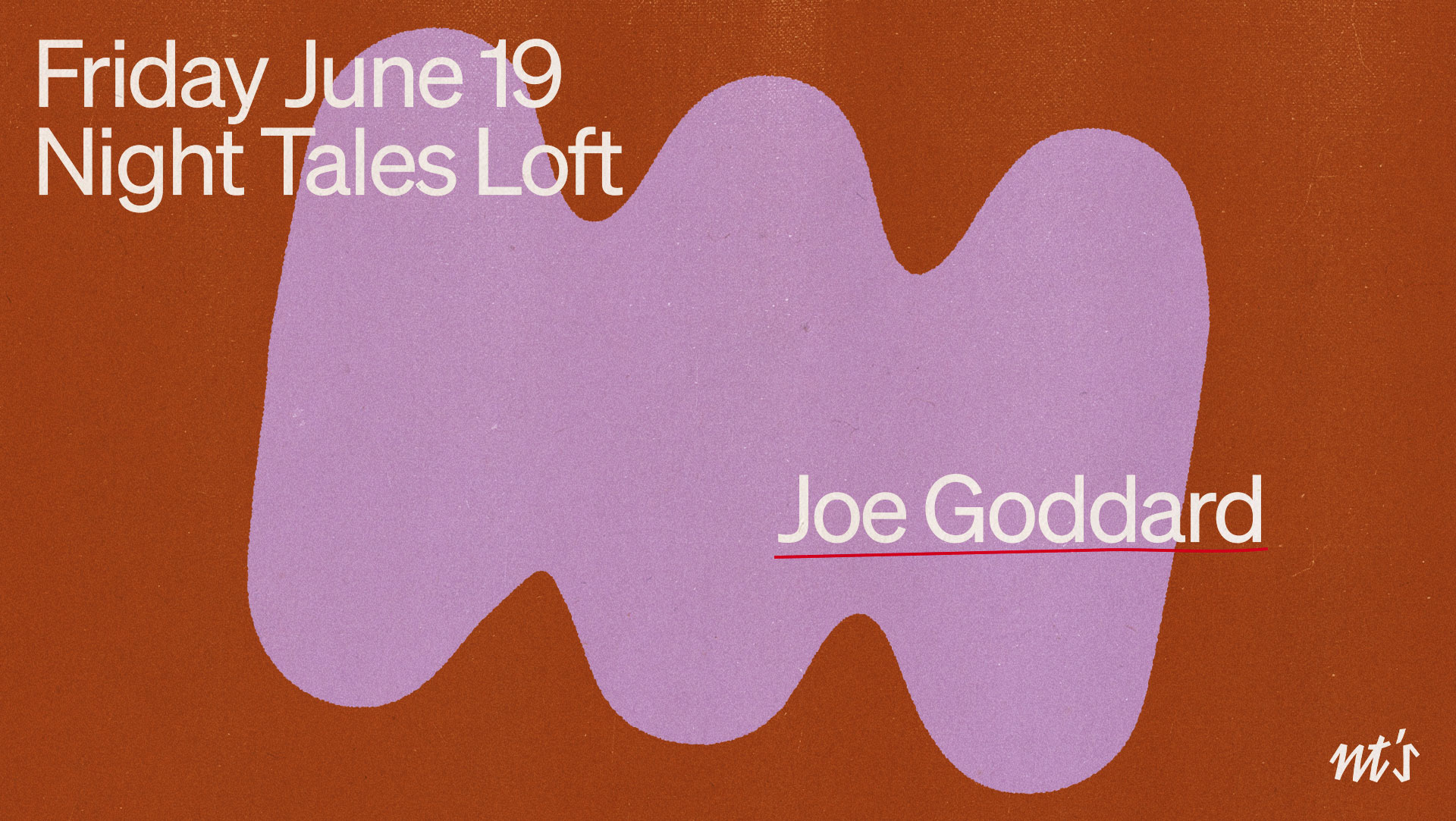NT's Loft: Joe Goddard