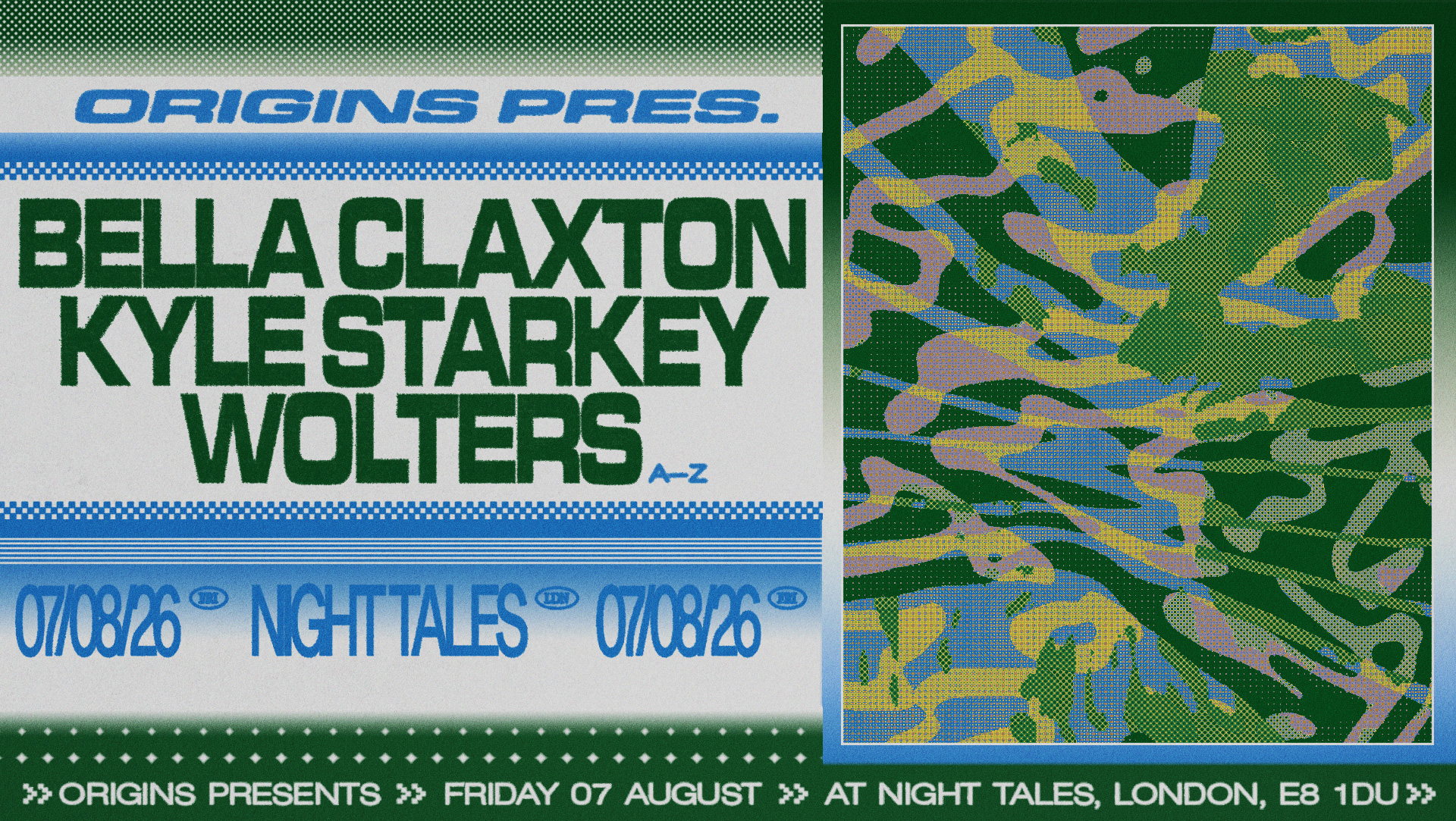 Origins: Bella Claxton, Kyle Starkey & WOLTERS