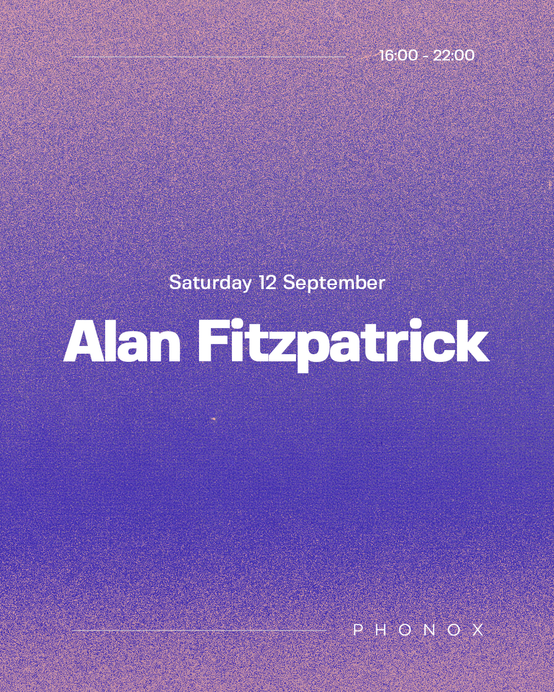 Alan Fitzpatrick (All Day Long)