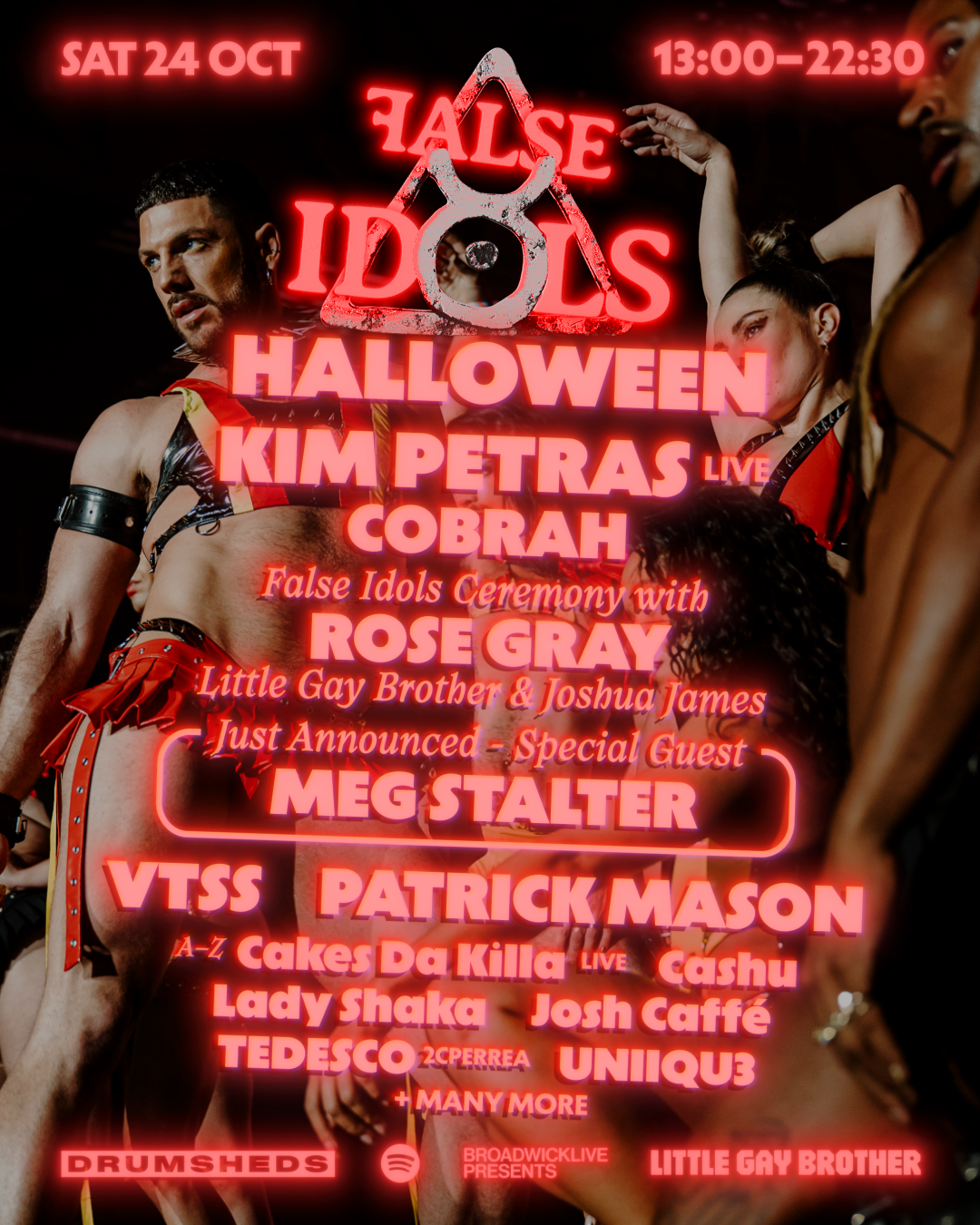 False Idols Halloween w/ Kim Petras (live), COBRAH, Rose Gray, VTSS, Patrick Mason