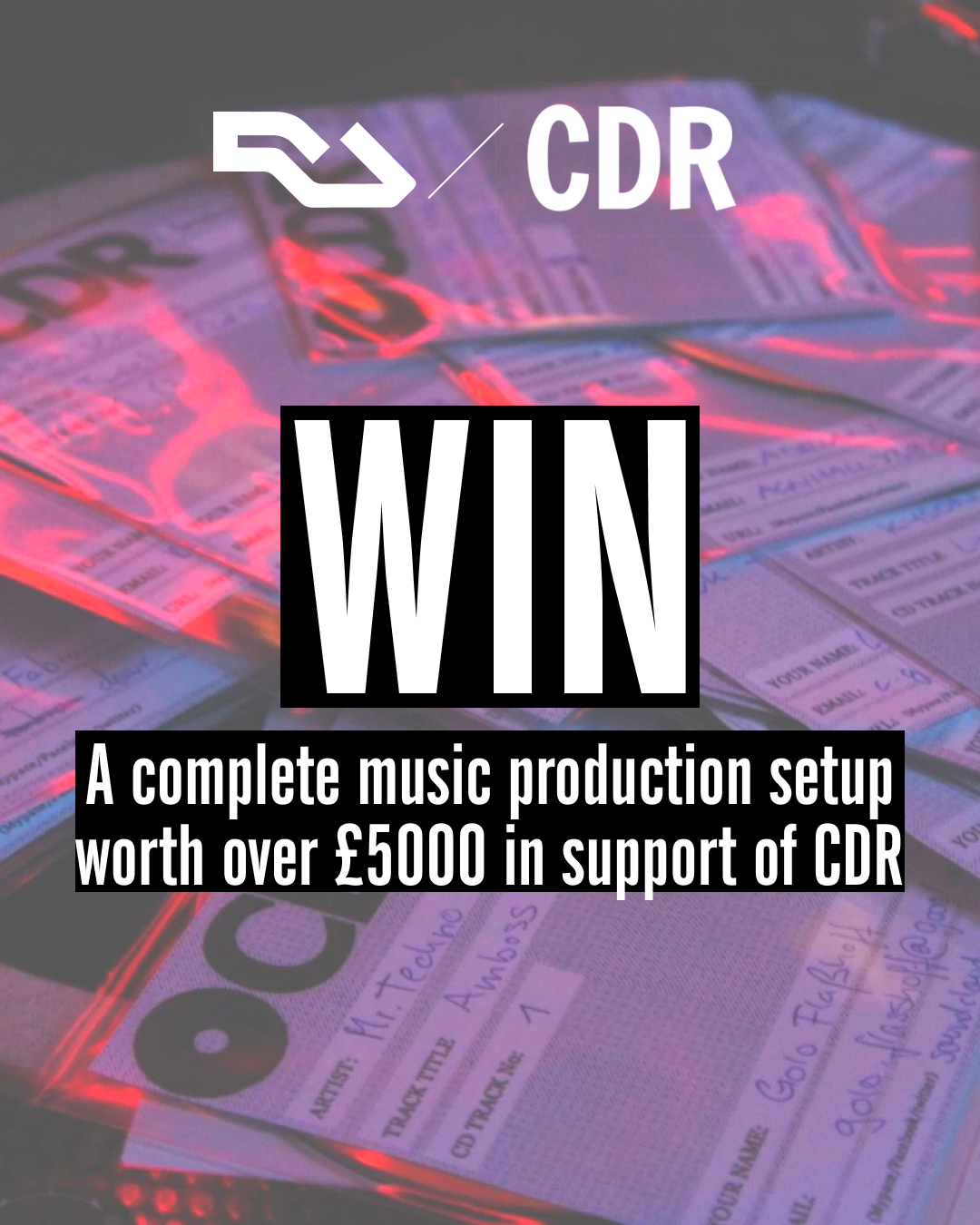 RA x CDR Prize Draw - WIN MacBook Pro + Production Set-Up